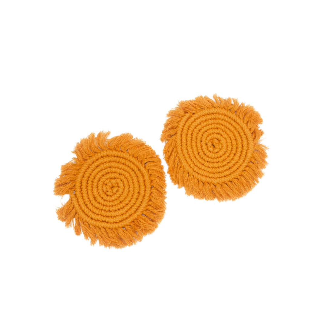Macrame Round Coaster