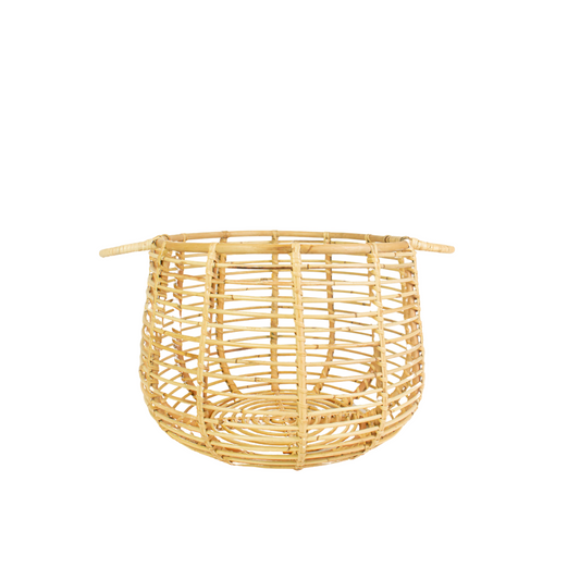 Kuno Rattan Basket in Low