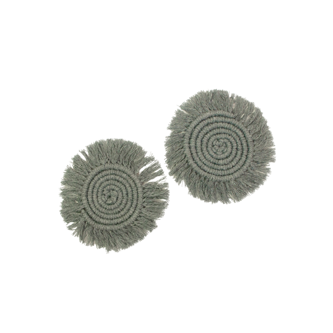 Macrame Round Coaster