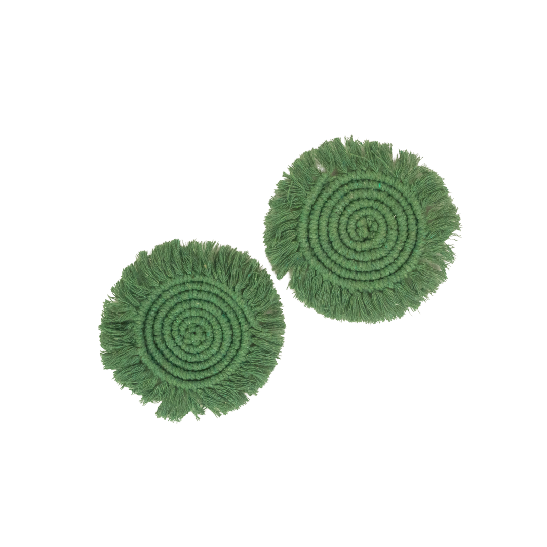Macrame Round Coaster