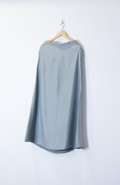 Curve Baju Kurung Skirt in Sea-Salt