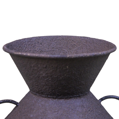 Black Gold Amphora Vase