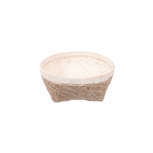 LimeStone Beaded Bowl