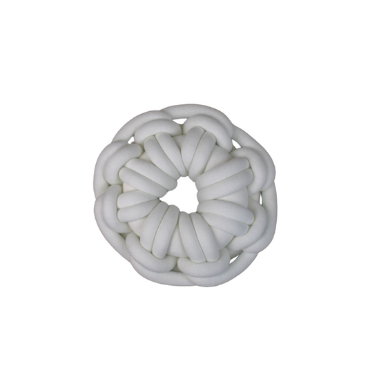 Large Round Yarn Cushion