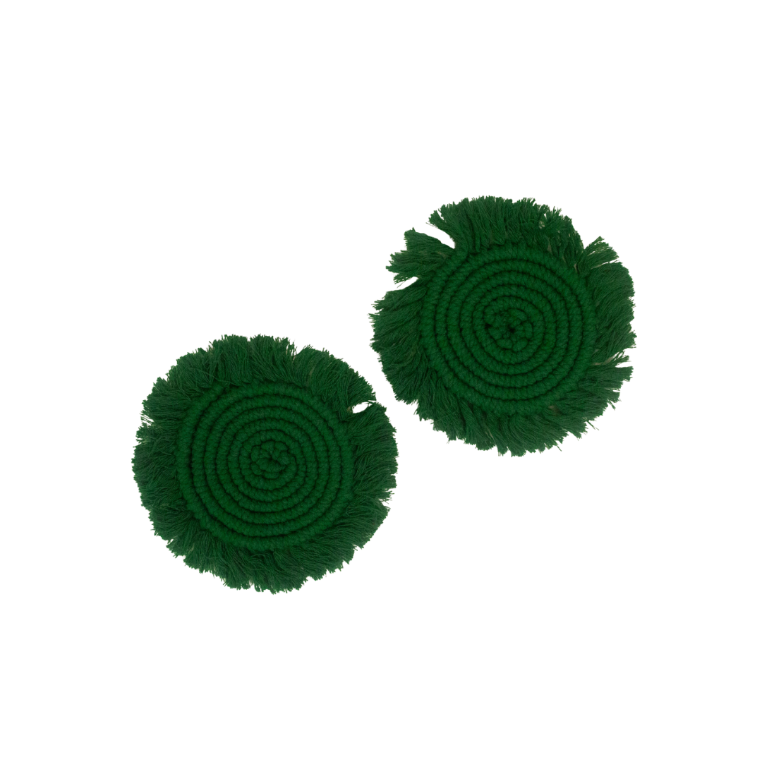 Macrame Round Coaster