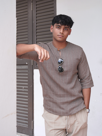 Forest Kurta in Sage