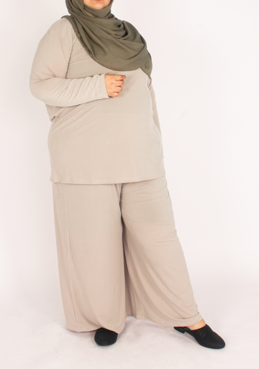 Curve Mid Flare Trousers