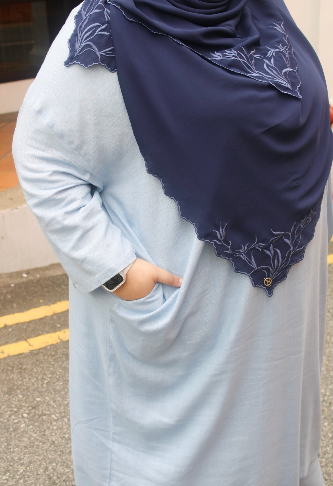Plus Size Linen Pantsuit