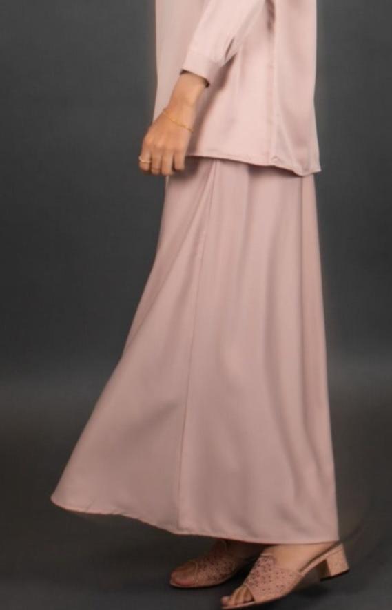 Baju Kurung Skirt in Dusty Fin
