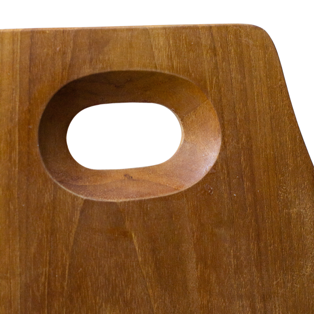 Teak Wood Curve Chopping Board