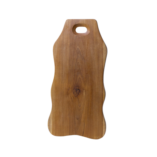 Teak Wood Curve Chopping Board